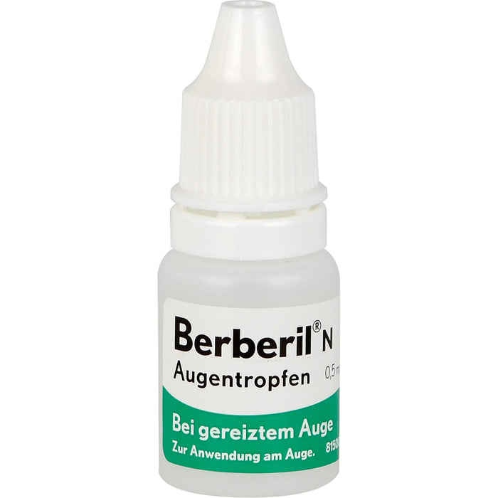 Berberil N Augentropfen bei gereizten Augen, 10 ml Solution