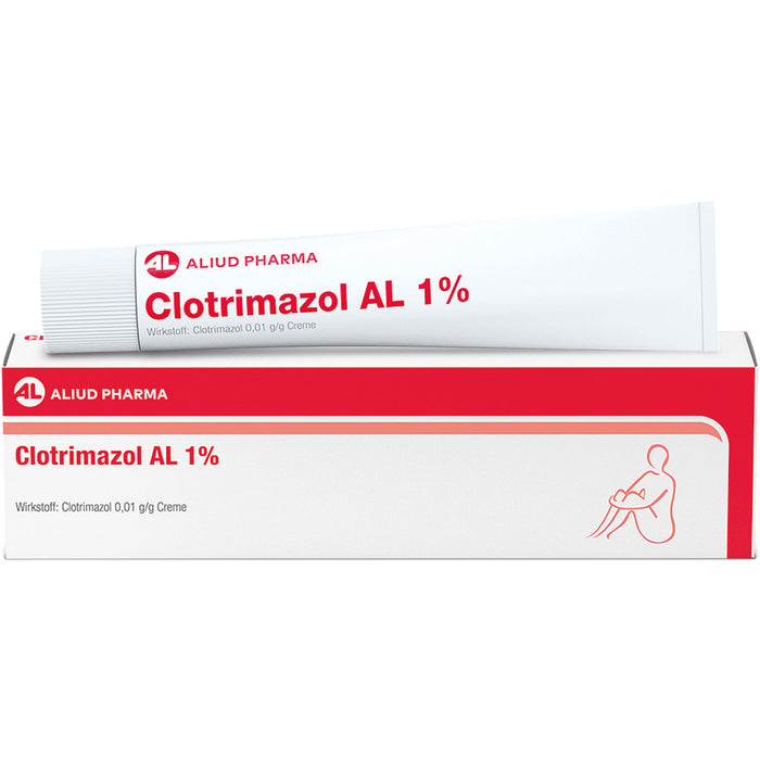 Clotrimazol AL 1 % Creme bei Pilzinfektionen, 20 g Creme