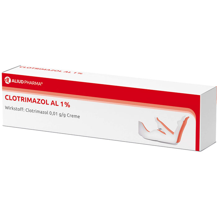 Clotrimazol AL 1 % Creme bei Pilzinfektionen, 20 g Creme