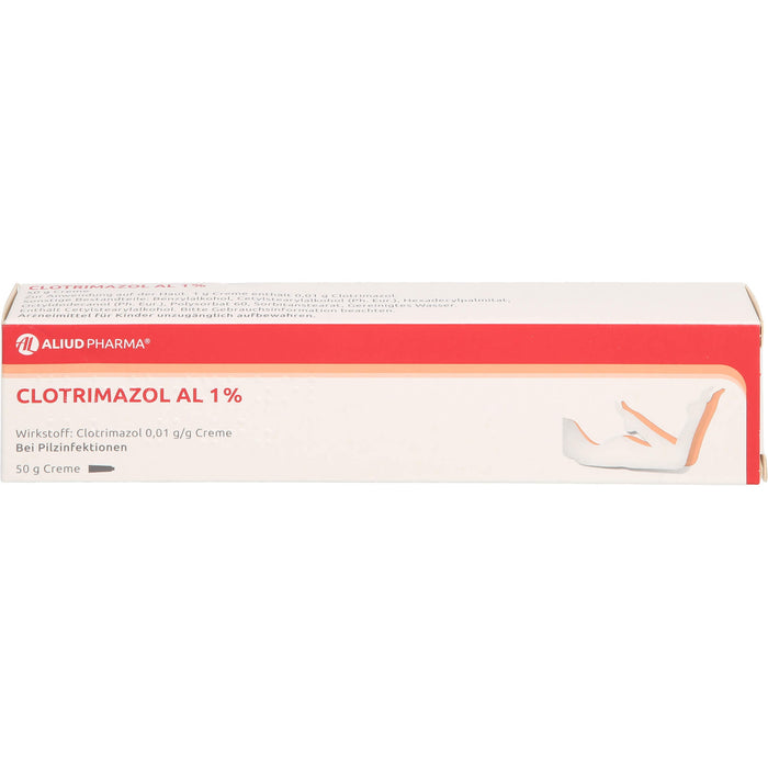 Clotrimazol AL 1 % Creme bei Pilzinfektionen, 50 g Cream