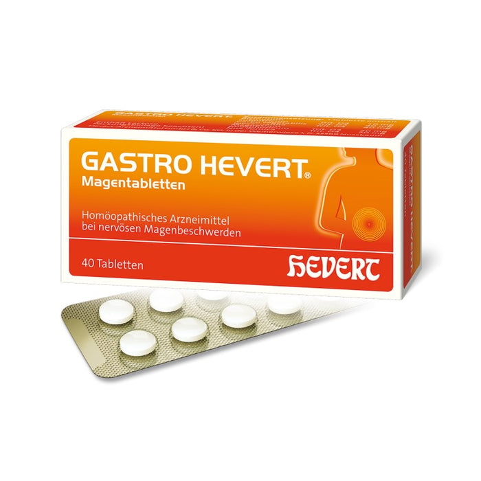 Gastro Hevert Magentabletten, 40 St. Tabletten