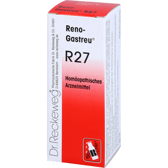 Dr. Reckeweg Reno-Gastreu R27 Tropfen, 50 ml Lösung