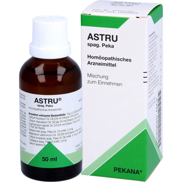 PEKANA ASTRU spag. Peka Tropfen, 50 ml Lösung