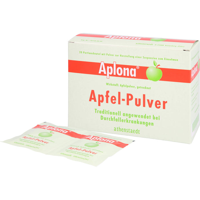 Aplona Apfel-Pulver bei Durchfallerkrankungen, 20 St. Beutel