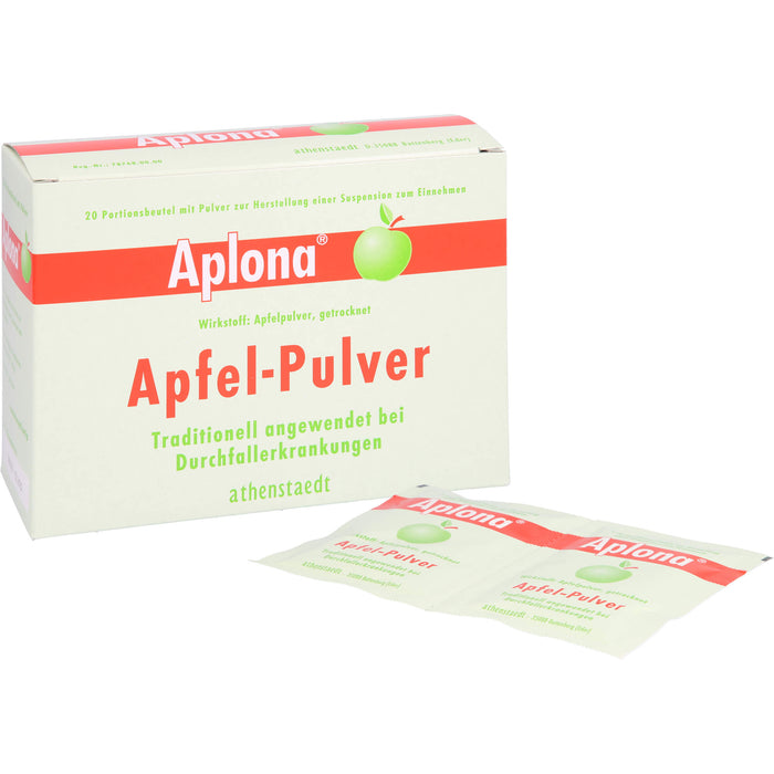 Aplona Apfel-Pulver bei Durchfallerkrankungen, 20 St. Beutel