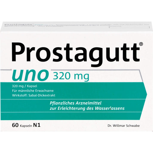 Prostagutt uno Kapseln zur Erleichterung des Wasserlassens, 60 St. Kapseln