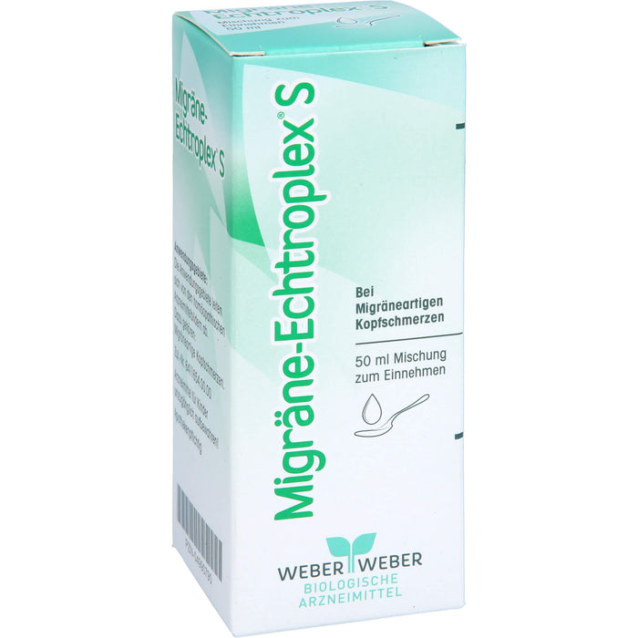 Migräne-Echtroplex S Mischung bei migräneartigen Kopfschmerzen, 50 ml Mischung