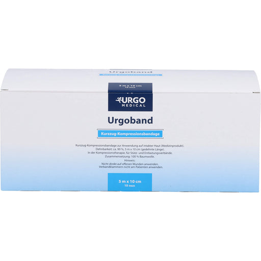 URGOBAND KURZZUGBINDE 5MX10CM OHNE CELLOPHAN, 10 St BIN