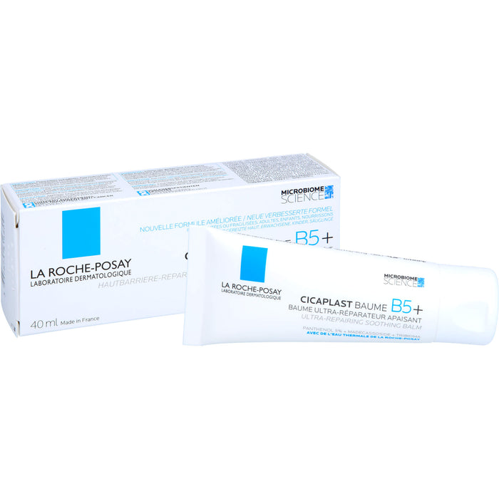 La Roche-Posay Cicaplast Baume B5+ Hautbarriere-reparierender und beruhigender Balsam, 40 ml Creme