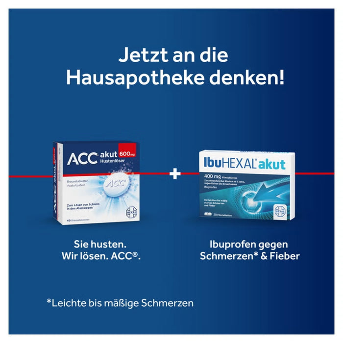 ACC akut 600 mg Hustenlöser Brausetabletten, 20 St. Tabletten