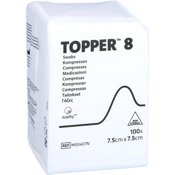 TOPPER 8 UNST 7,5 X 7,5 cm, 100 St KOM