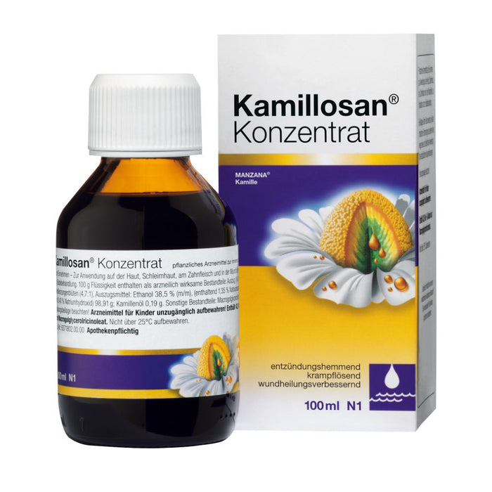 Kamillosan Konzentrat Flüssigkeit entzündungshemmend, 100 ml Lösung