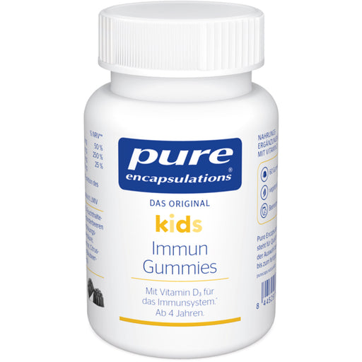 Pure Encapsulations Kids Immun Gummies für das Immunsystem ab 4 Jahren, 60 St. Gummibären