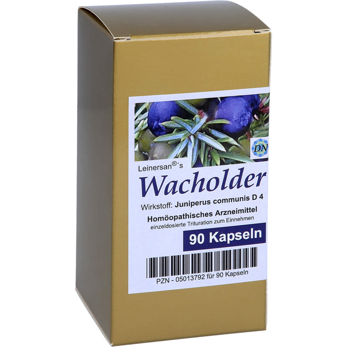 Leinersans Wacholder Kapseln, 90 St. Kapseln