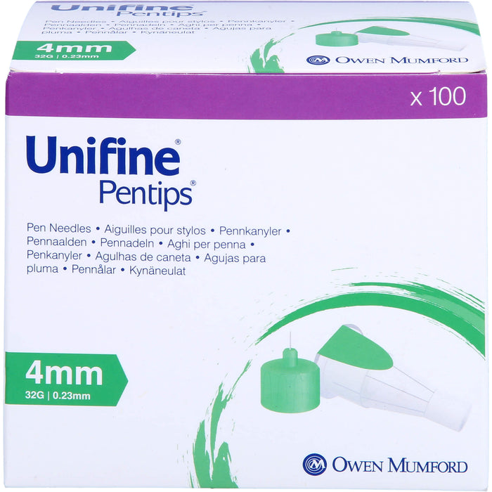 Unifine Pentips 4mm 32G, 100 St KAN