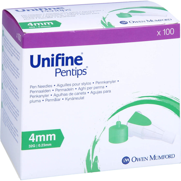 Unifine Pentips 4mm 32G, 100 St KAN