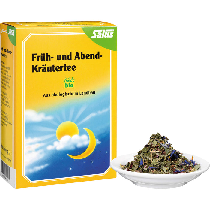 Salus Früh- und Abend-Kräutertee bio, 100 g Tee
