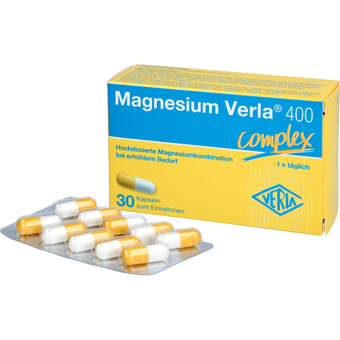 Magnesium Verla 400 Complex Kapseln, 30 St. Kapseln