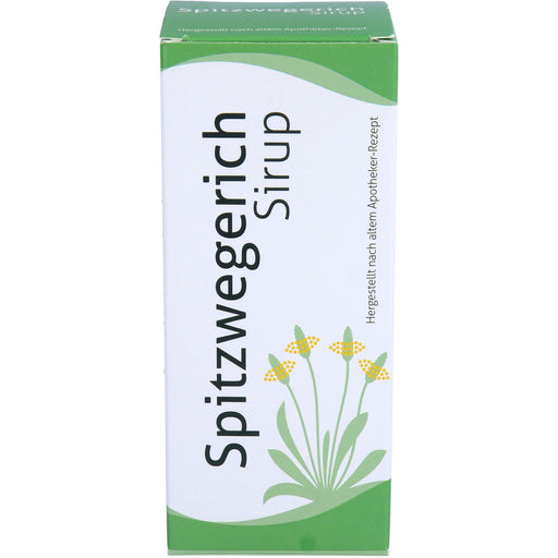 Bios Spitzwegerich Sirup zur Linderung von Reizhusten, 200 ml Lösung