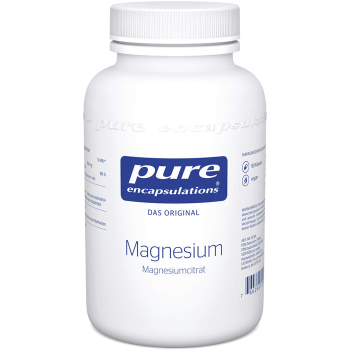 pure encapsulations Magnesium Magnesiumcitrat Kapseln, 90 St. Kapseln
