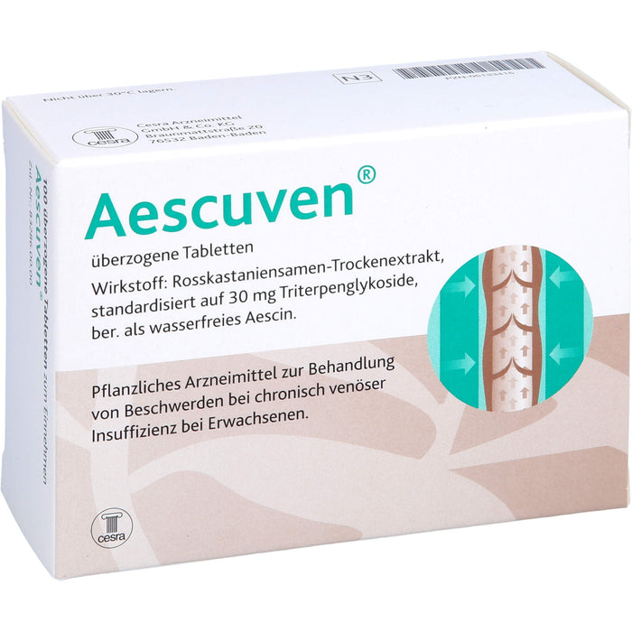 Aescuven 12,5 mg überzogene Tablette, 100 St. Tabletten
