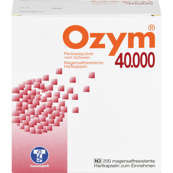 Ozym® 40.000, magensaftresistente Hartkapseln, 200 St KMR