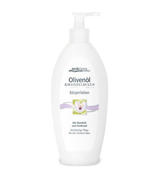 Medipharma Cosmetics Olivenöl & Mandelmilch Körperlotion, 500 ml Lotion