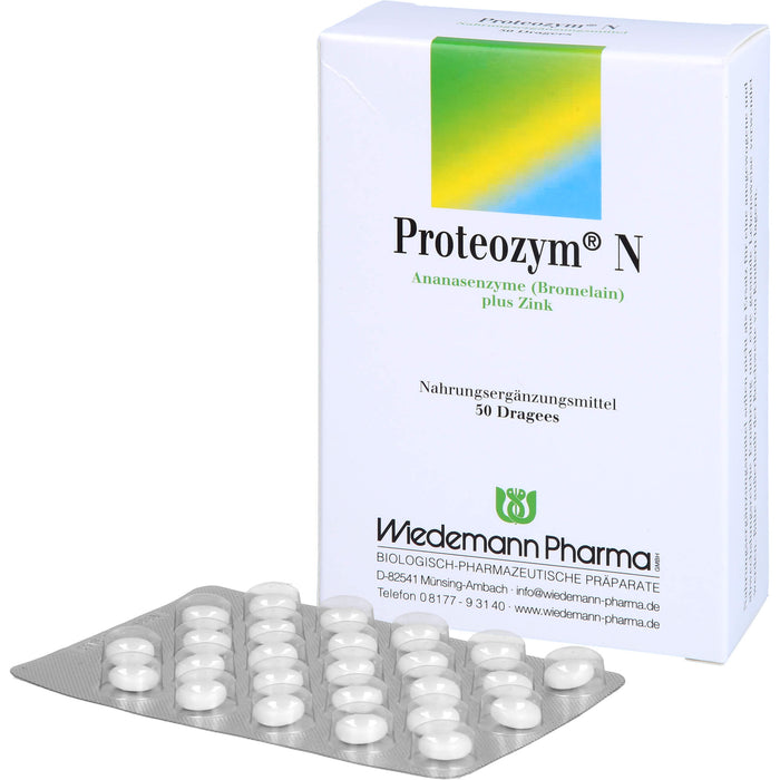 Proteozym N Dragees, 50 St DRA