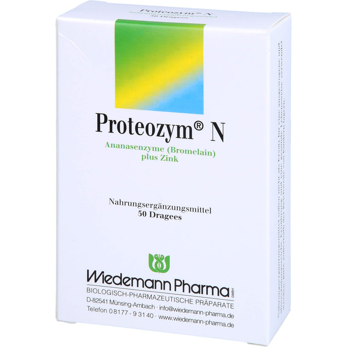 Proteozym N Dragees, 50 St DRA