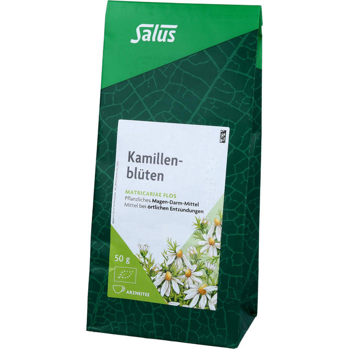 Salus Kamillenblüten Bio bei Magen-Darm-Beschwerden und Erkältungen, 50 g Tee