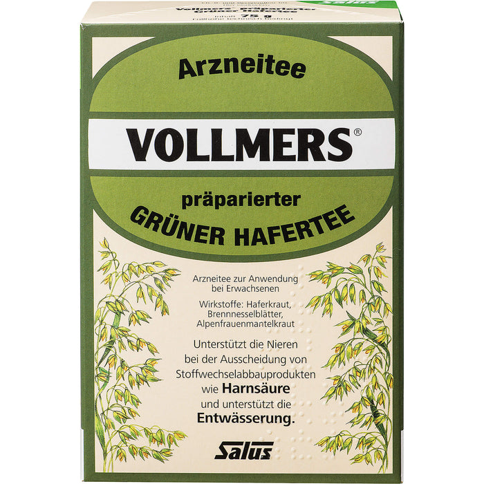 Vollmers präparierter Grüner Hafertee, 75 g TEE