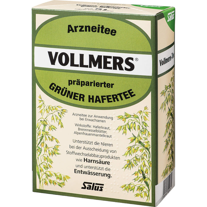 Vollmers präparierter Grüner Hafertee, 75 g TEE