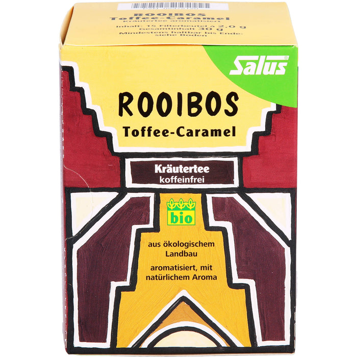 Rooibostee Toffee-Caramel Kräutertee bio Salus, 15 St FBE