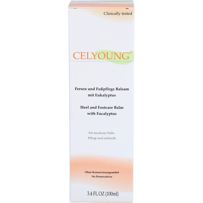 CELYOUNG Fersen + Fusspflege BALSAM m.Eukalyptus, 100 ml BAL