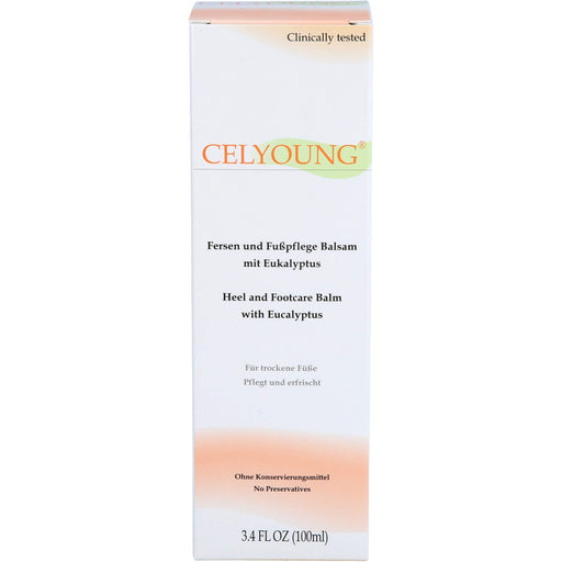 CELYOUNG Fersen + Fusspflege BALSAM m.Eukalyptus, 100 ml BAL
