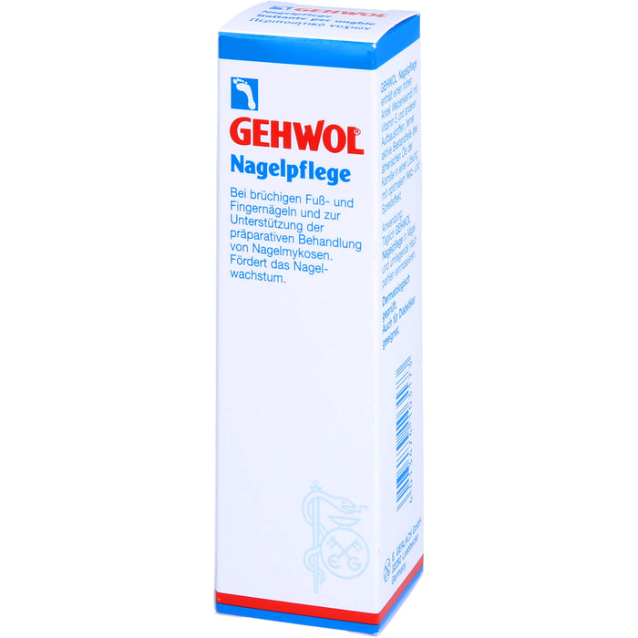 GEHWOL Nagelpflege bei brüchigen Fuß- und Fingernägeln, 15 ml Lösung