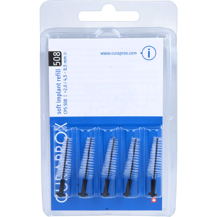 Curaprox soft implant 508 2-8,5mm, 5 St 