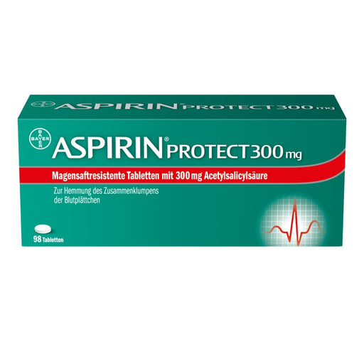 ASPIRIN protect 300 mg Tabletten, 98 St. Tabletten