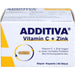 ADDITIVA Vitamin C + Zink Depotkapseln für eine normale Funktion des Immunsystems, 80 St. Kapseln