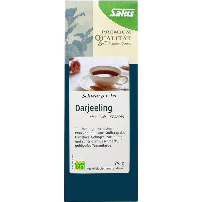 Salus Darjeeling schwarzer Tee, 75 g Tee