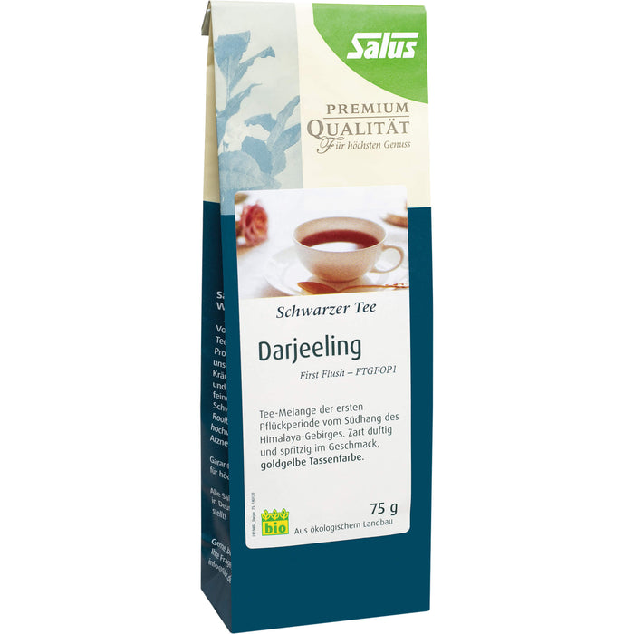 Salus Darjeeling schwarzer Tee, 75 g Tee