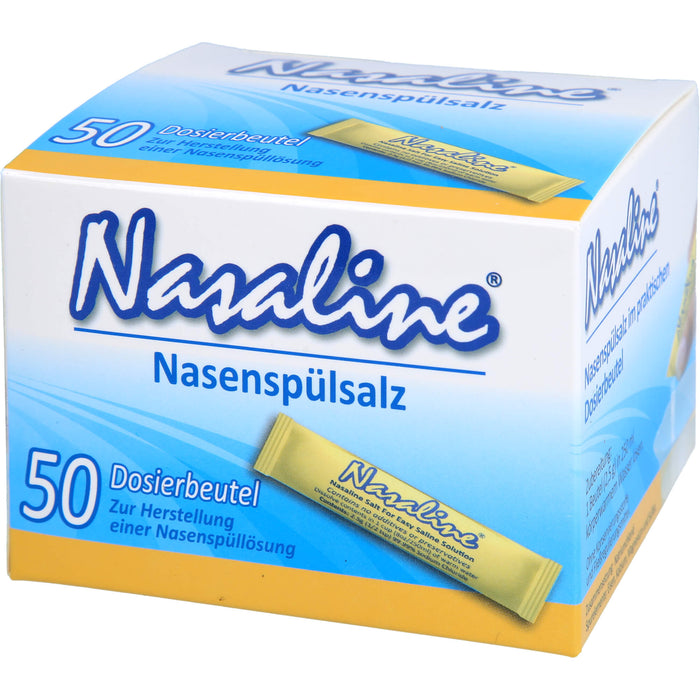 Nasaline Nasenspülsalz, 50 St. Beutel