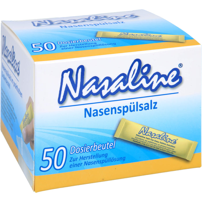 Nasaline Nasenspülsalz, 50 St. Beutel