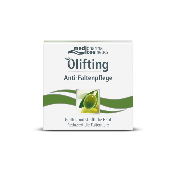 Medipharma Cosmetics Olivenöl Olifting Anti-Faltenpflege, 50 ml Creme
