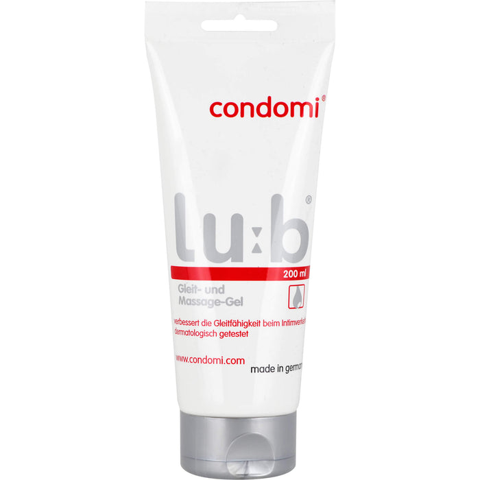 Condomi Lub Gleit-u. Massagegel, 200 ml GEL