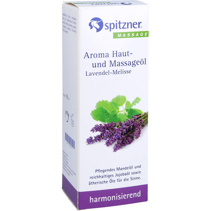 Spitzner Haut- u. Massageöl Lavendel-Melisse, 190 ml OEL