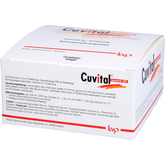 Cuvital® liposomal 100, 25X10 ml