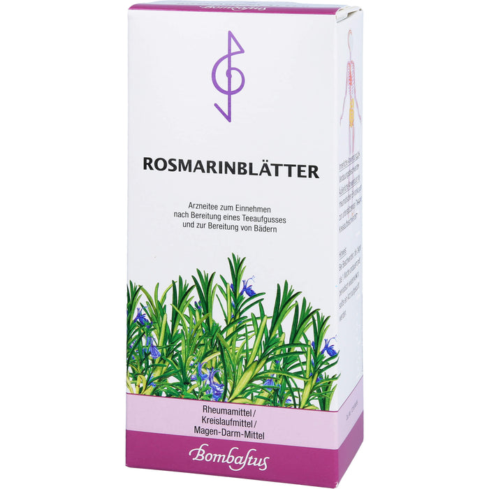 Bombastus Rosmarinblätter Rheumamittel / Kreislaufmittel / Magen-Darm-Mittel, 125 g Tee
