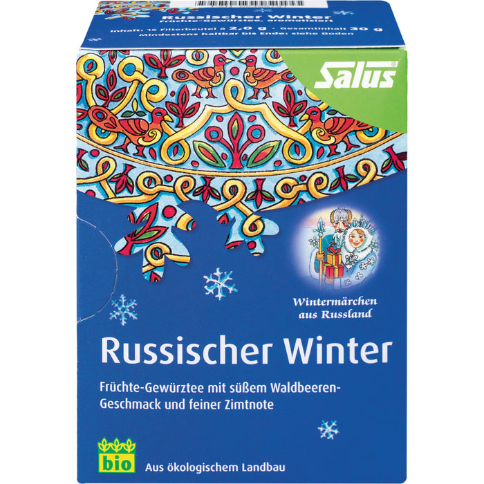 Russischer Winter Früchtetee bio Salus, 15 St FBE