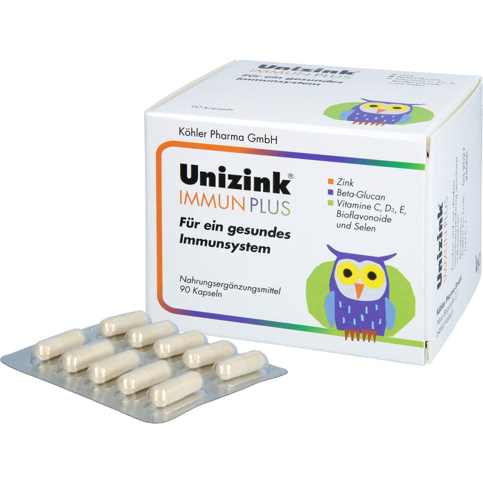 Unizink  Immun Plus, 90 St. Kapseln